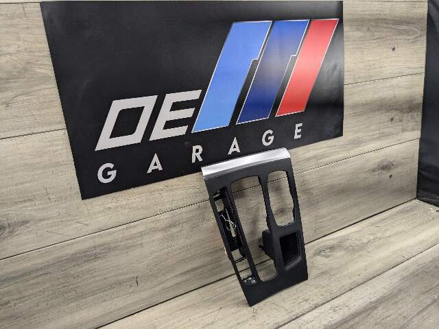 14-18 OEM BMW F15 F16 X5 X6 F85 Center Console Shifter Bezel Trim Cover Panel