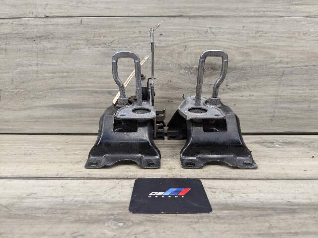 14-19 OEM BMW F15 F85 X5 F16 F86 X6 Hood Hardware Safety Latch Hook SET