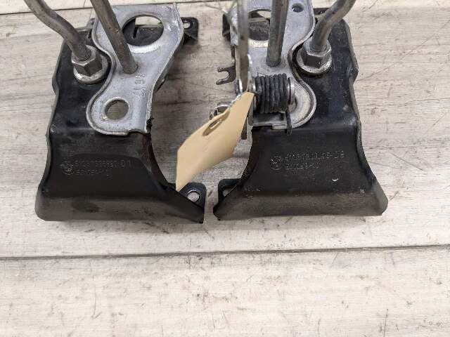 14-19 OEM BMW F15 F85 X5 F16 F86 X6 Hood Hardware Safety Latch Hook SET