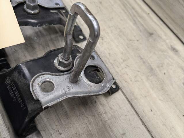 14-19 OEM BMW F15 F85 X5 F16 F86 X6 Hood Hardware Safety Latch Hook SET