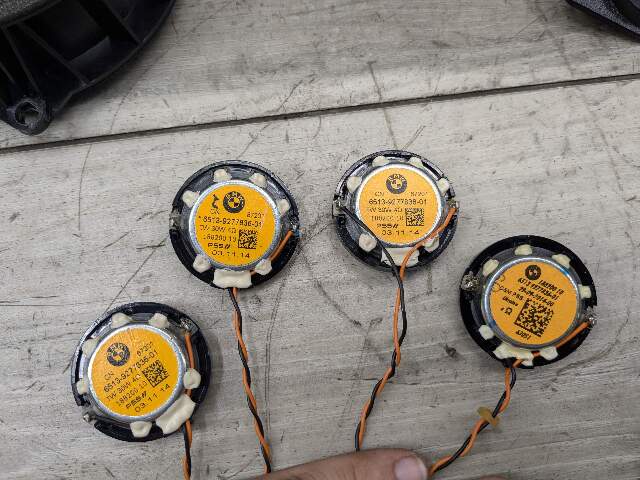 14-19 OEM BMW F15 F16 F85 F86 X5 X6 Stereo Audio Speakers Top Harman Kardon