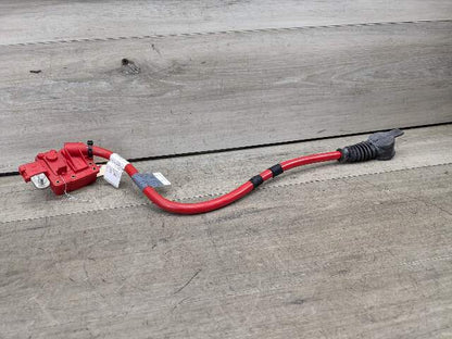10-16 OEM BMW F10 F06 F12 F13 M6 Battery Plus Pole Terminal Positive Red Cable