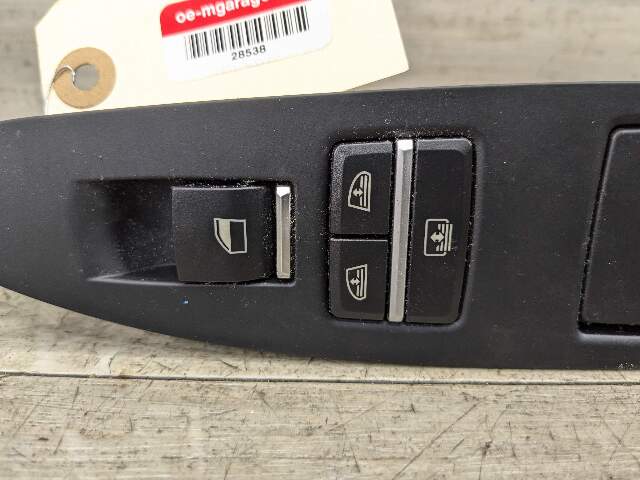 OEM BMW F07 F10 F06 M5 M6 650 Rear Window Switch Control w/ Folding Mirrors