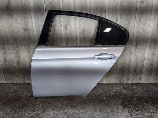 *12-18 OEM BMW F30 335 F80 M3 Sedan Rear Left Door Shell Panel Silver