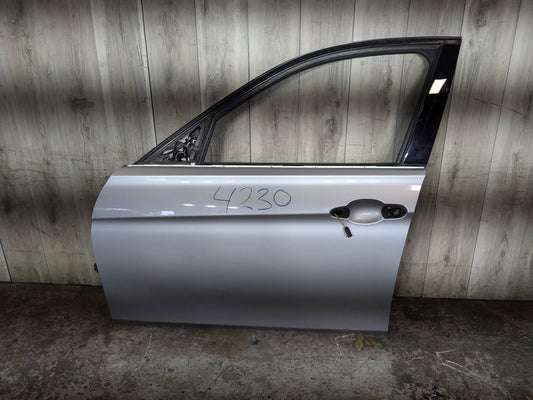 12-18 OEM BMW F30 F31 F80 M3 Sedan Front Left Driver Door Shell Panel Silver