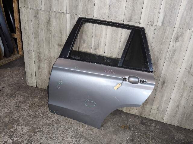 SCRATCHES* 14-18 OEM BMW F15 F85 X5 REAR LEFT Driver Side Door Shell Panel Gray