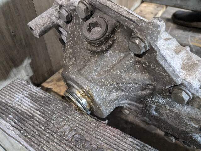 09-12 OEM BMW F01 F02 750 AWD Front Differential Axle Carrier Ratio 3.46 177k