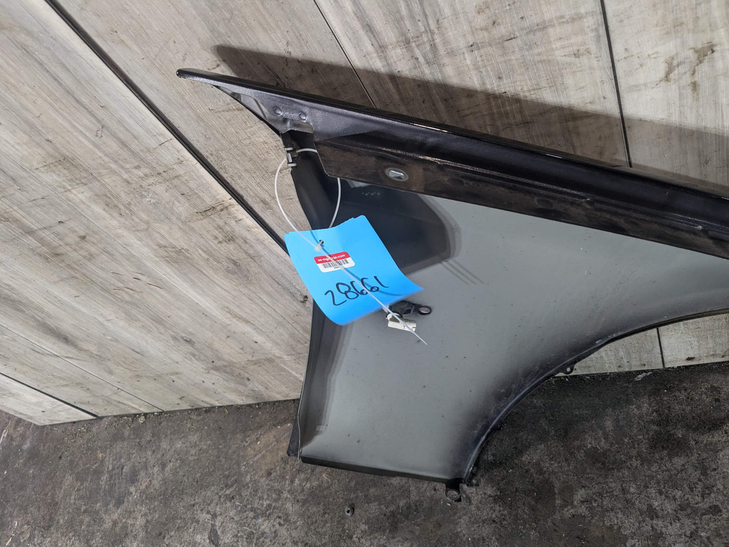 06-11 OEM BMW E90 328 335 Sedan Left Driver Side Fender Panel Black 668