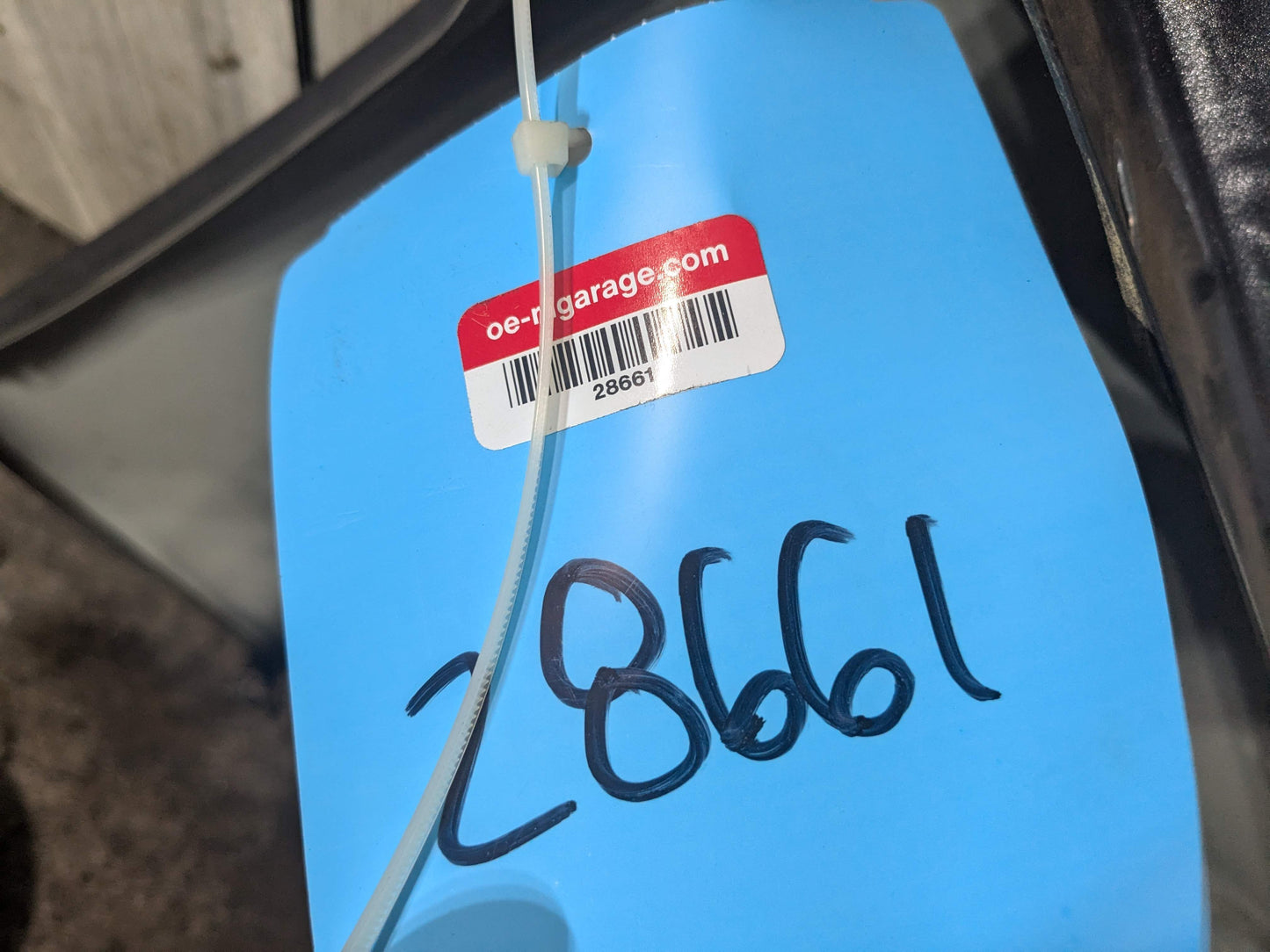 06-11 OEM BMW E90 328 335 Sedan Left Driver Side Fender Panel Black 668