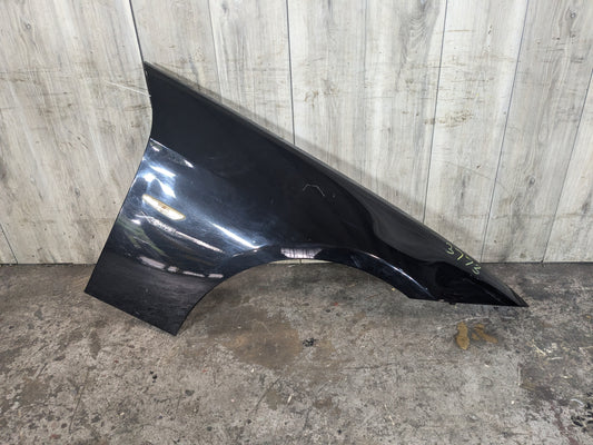 06-11 OEM BMW E90 328 335 Sedan Right Passenger Side Fender Panel Black 669