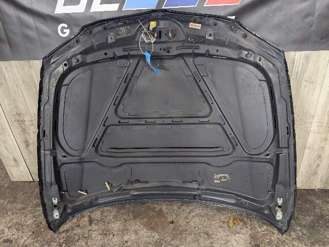 09-11 OEM BMW E90 E91 328 335 Sedan Hood Bonnet Panel Black Schwarz 2 (668)