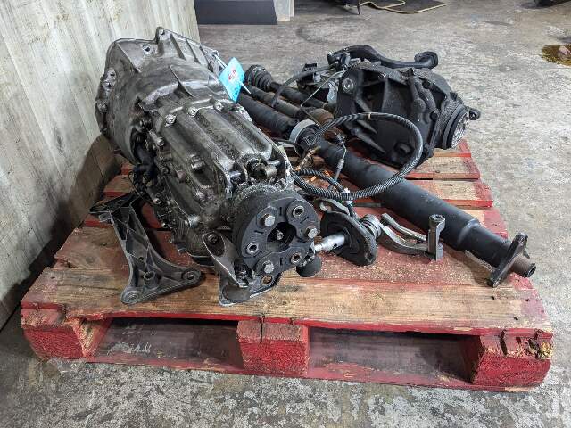 06-10 OEM BMW E90 335i N54 Manual SWAP SET RWD Transmission Differential Axle