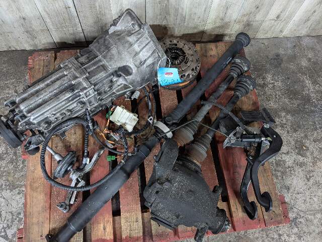 06-10 OEM BMW E90 335i N54 Manual SWAP SET RWD Transmission Differential Axle