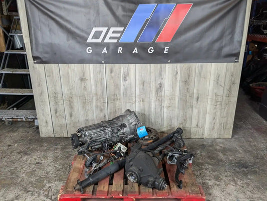 06-10 OEM BMW E90 335i N54 Manual SWAP SET RWD Transmission Differential Axle