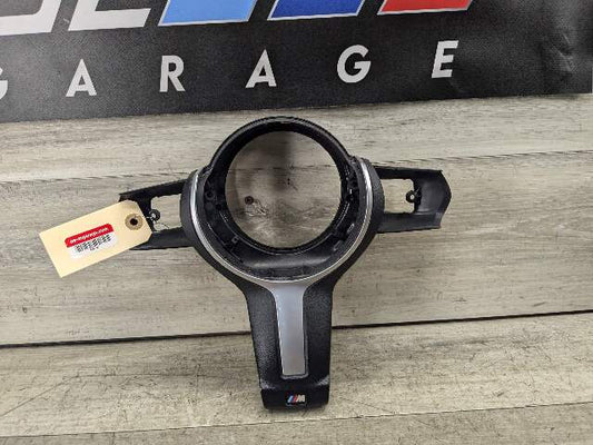 14-19 OEM BMW F15 F16 X5 X6 M SPORT Steering Wheel Trim Bezel Cover