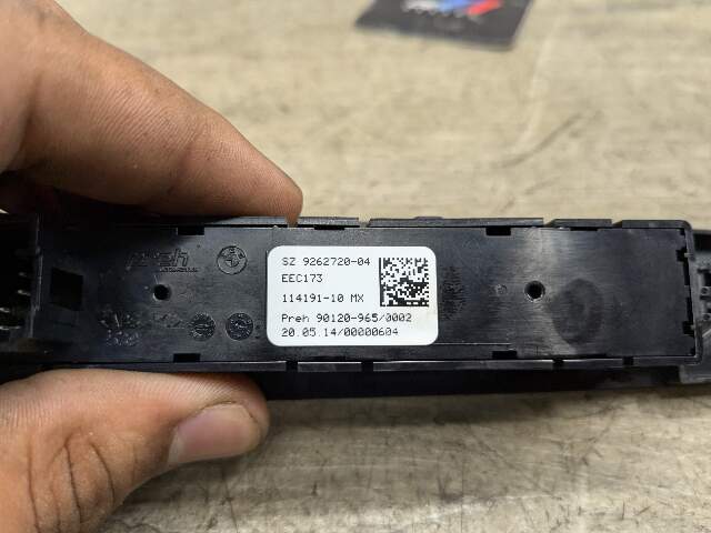 14-19 OEM BMW F15 F16 X5 X6 Center Console Traction Control Switch Panel Black