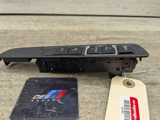 14-19 OEM BMW F15 F16 X5 X6 Center Console Traction Control Switch Panel Black