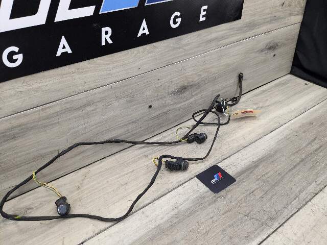 09-13 OEM BMW F10 F01 F02 Rear Bumper Parking Harness PDC Sensors Gray A90