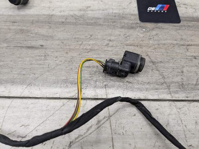 09-13 OEM BMW F10 F01 F02 Rear Bumper Parking Harness PDC Sensors Gray A90