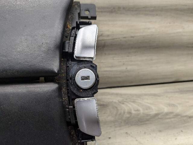 09-15 OEM BMW F01 F02 740 750 Center Console Armrest Arm Rest Tray Leather Black