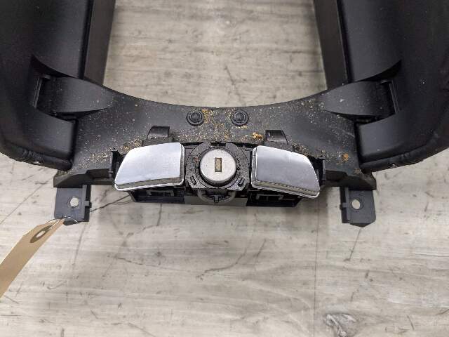 09-15 OEM BMW F01 F02 740 750 Center Console Armrest Arm Rest Tray Leather Black