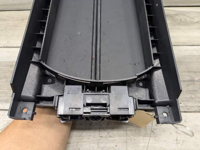 09-15 OEM BMW F01 F02 740 750 Center Console Armrest Arm Rest Tray Leather Black
