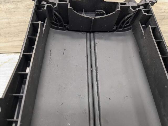 09-15 OEM BMW F01 F02 740 750 Center Console Armrest Arm Rest Tray Leather Black