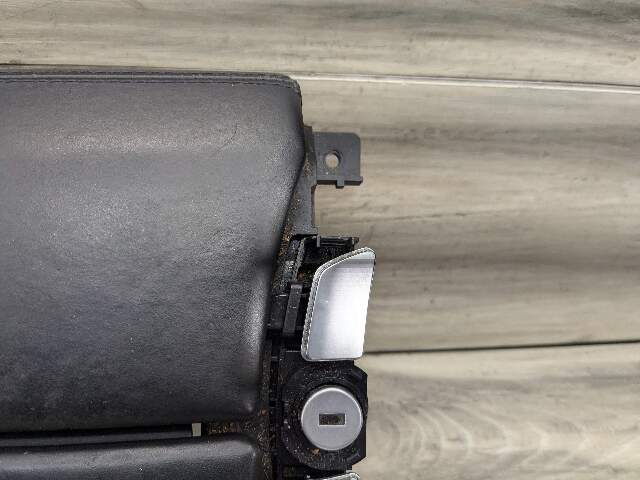 09-15 OEM BMW F01 F02 740 750 Center Console Armrest Arm Rest Tray Leather Black