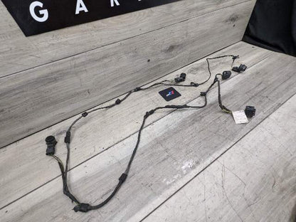 14-18 OEM BMW F85 X5M REAR Bumper Parking Wire Harness PDC Sensors Black 416