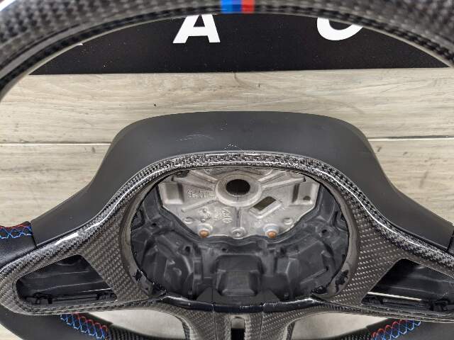 BMW G20 G23 G42 G80 G82 M3 M4 CARBON FIBER Steering Wheel w/ Shifters LEATHER