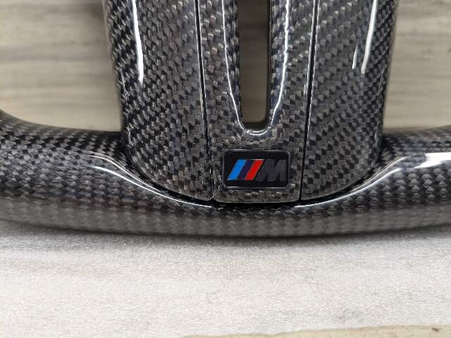 BMW G20 G23 G42 G80 G82 M3 M4 CARBON FIBER Steering Wheel w/ Shifters LEATHER