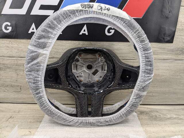 BMW G20 G23 G42 G80 G82 M3 M4 CARBON FIBER Steering Wheel w/ Shifters LEATHER