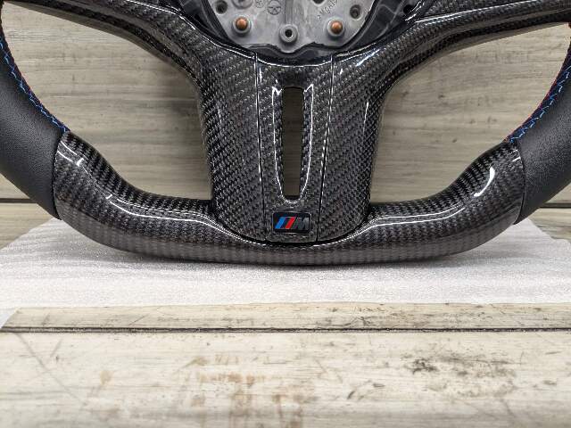 BMW G20 G23 G42 G80 G82 M3 M4 CARBON FIBER Steering Wheel w/ Shifters LEATHER