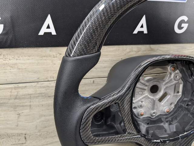 BMW G20 G23 G42 G80 G82 M3 M4 CARBON FIBER Steering Wheel w/ Shifters LEATHER