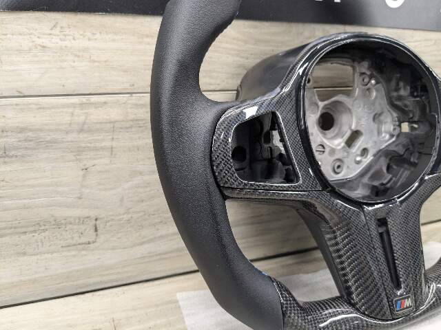 BMW G20 G22 G23 G80 G83 M2 M3 M4 CARBON FIBER Steering Wheel w/ Shifters LEATHER