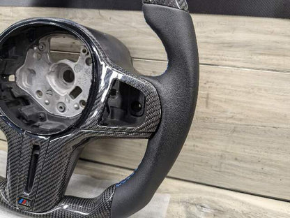 BMW G20 G22 G23 G80 G83 M2 M3 M4 CARBON FIBER Steering Wheel w/ Shifters LEATHER