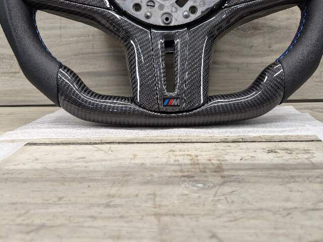 BMW G20 G22 G23 G80 G83 M2 M3 M4 CARBON FIBER Steering Wheel w/ Shifters LEATHER