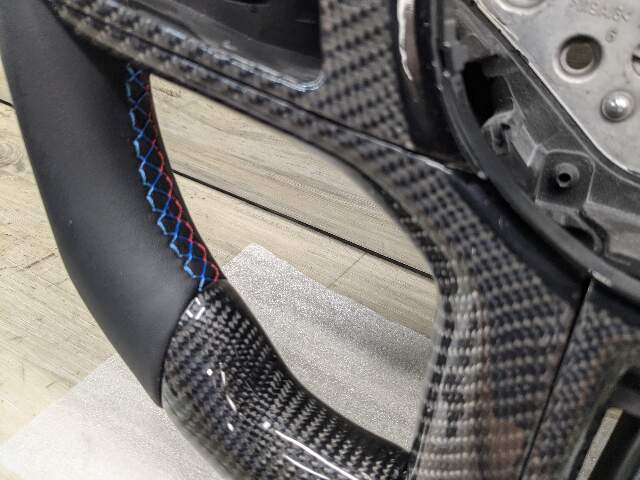 BMW G20 G22 G23 G80 G83 M2 M3 M4 CARBON FIBER Steering Wheel w/ Shifters LEATHER