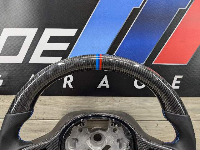 BMW G20 G22 G23 G80 G83 M2 M3 M4 CARBON FIBER Steering Wheel w/ Shifters LEATHER
