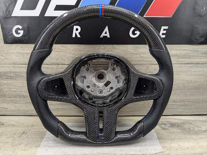 BMW G20 G22 G23 G80 G83 M2 M3 M4 CARBON FIBER Steering Wheel w/ Shifters LEATHER