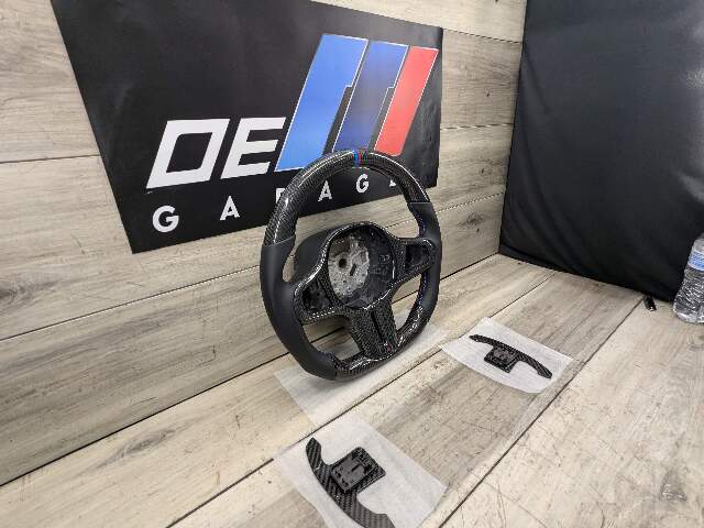 BMW G20 G22 G23 G80 G82 G83 G87 M2 M3 M4 CARBON FIBER Steering Wheel w/ Shifters