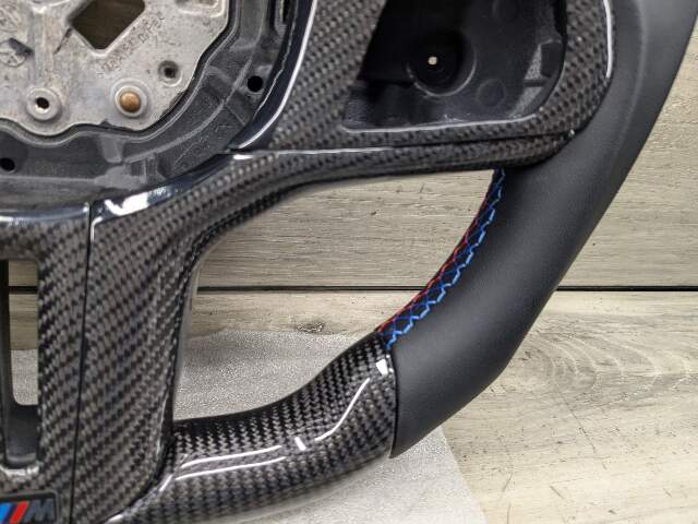 BMW G20 G22 G23 G80 G82 G83 G87 M2 M3 M4 CARBON FIBER Steering Wheel w/ Shifters