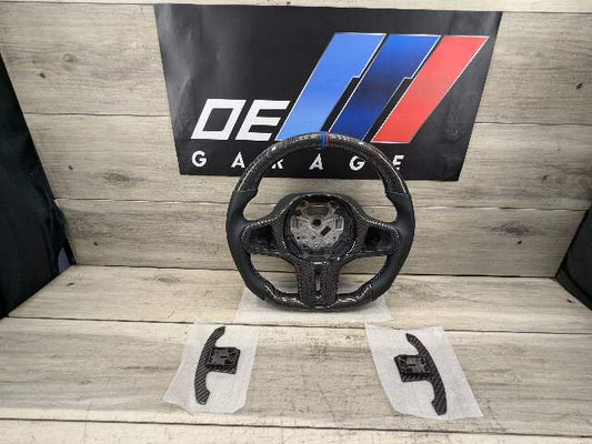 BMW G20 G22 G23 G80 G82 G83 G87 M2 M3 M4 CARBON FIBER Steering Wheel w/ Shifters