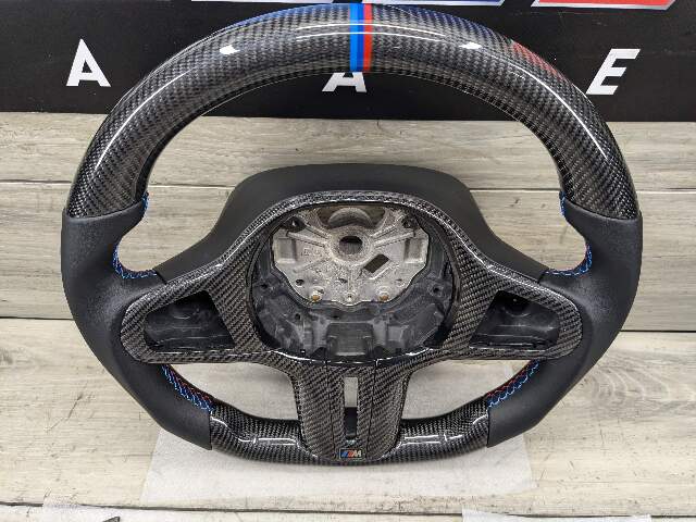 BMW G20 G22 G23 G80 G82 G83 G87 M2 M3 M4 CARBON FIBER Steering Wheel w/ Shifters