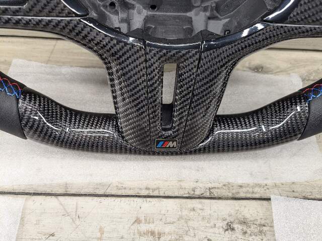 BMW G20 G22 G23 G80 G82 G83 G87 M2 M3 M4 CARBON FIBER Steering Wheel w/ Shifters