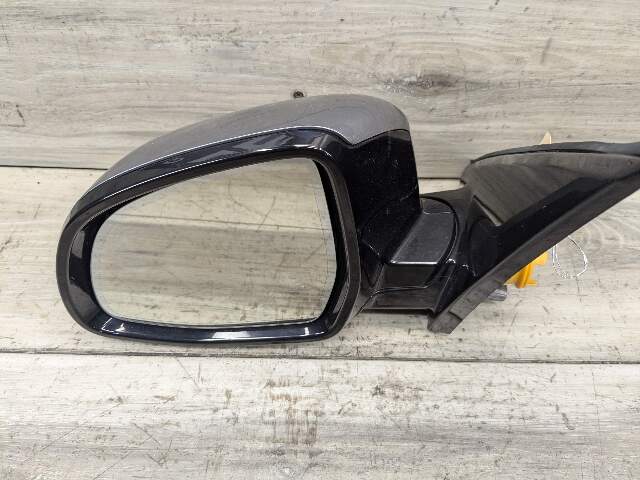 14-18 OEM BMW F15 X5 Left Side Power Folding Mirror Assembly Camera Gray (A52)
