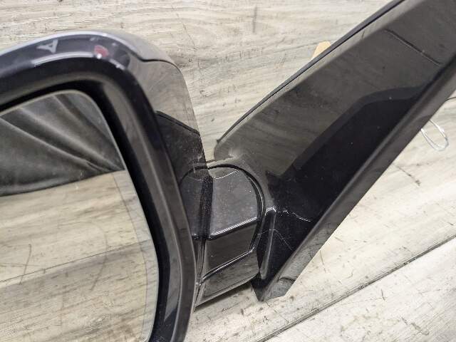 14-18 OEM BMW F15 X5 Left Side Power Folding Mirror Assembly Camera Gray (A52)