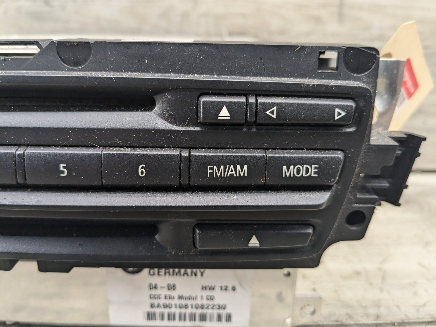 06-08 OEM BMW E90 E92 E93 M3 CCC Navigation Headunit CD DVD FM Radio Tuner