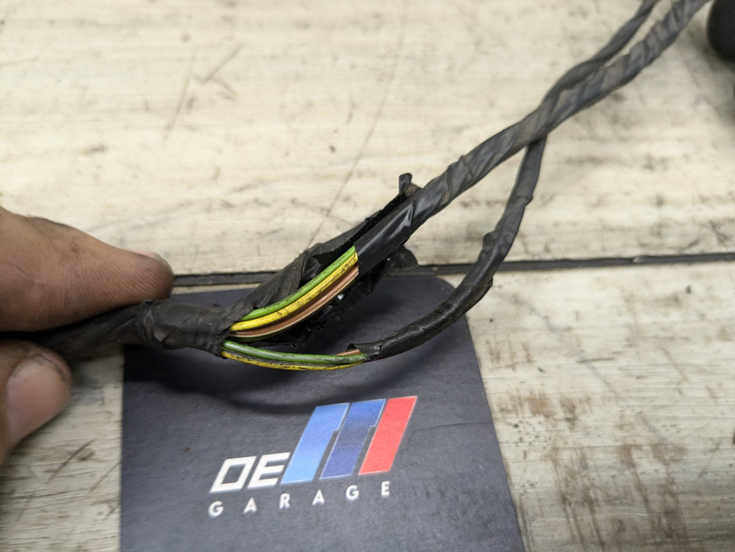 OEM BMW E90 E92 E93 REAR Parking Distance Sensor Harness Wires PDC Black 475