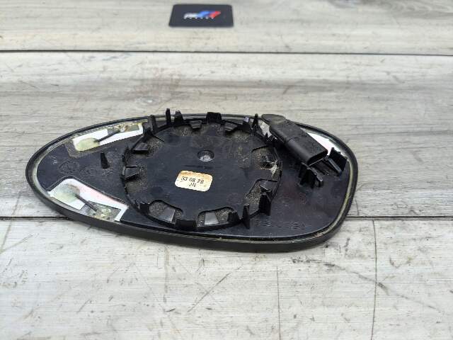 06-08 OEM BMW E93 E92 335 Side View Mirror Glass Passenger Right Side Heated
